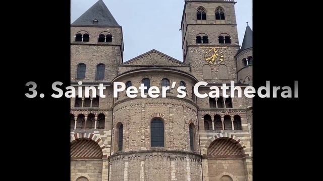 5 главных достопримечательностей Трира Германия ?? смотреть онлайн