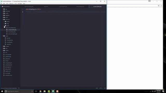 Laravel PHP FW Tutorial - Full Course for Beginners | Project 4 Routes, Views & Layouts - 02 смотреть онлайн