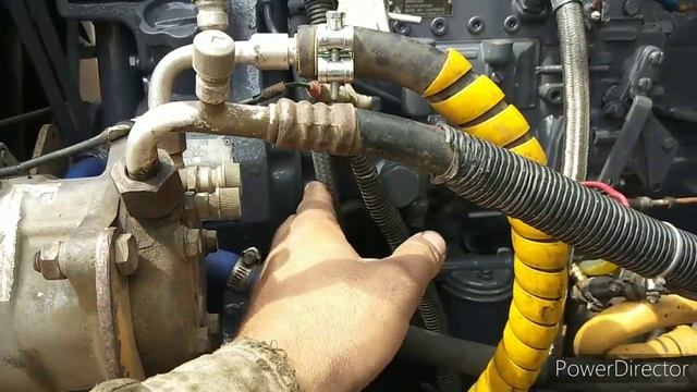 Liugong CLG 835. Демонтаж/монтаж ТНВД двигателя deutz td226b / Wp-6. смотреть онлайн