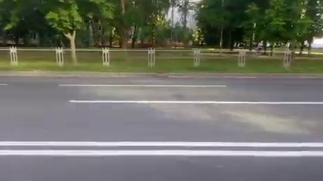 Поездка на старом автобусе МАЗ-107 (Маршрут: 30с, Корженевского - Ст. М. Каменная Горка) смотреть онлайн