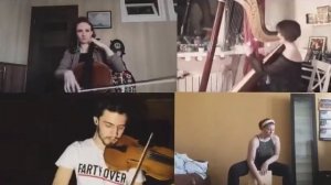 The Hatters - Да, это про нас (cover SOLIS TRIO) арфа, виолончель, скрипка, флейта, кахон