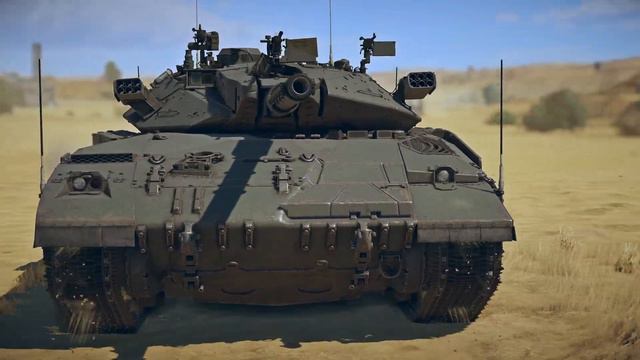 War Thunder - Merkava Mk.2D смотреть онлайн