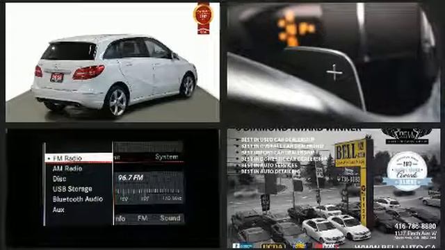 2014 Mercedes-Benz B-Class Sports Tourer смотреть онлайн