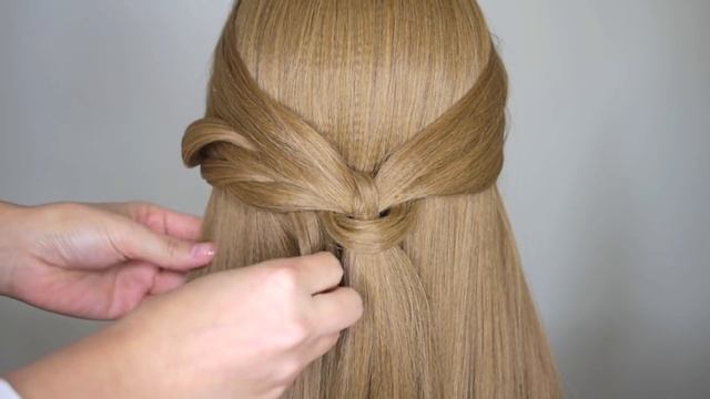 Angel Wings Half Updo Hair Tutorial смотреть онлайн