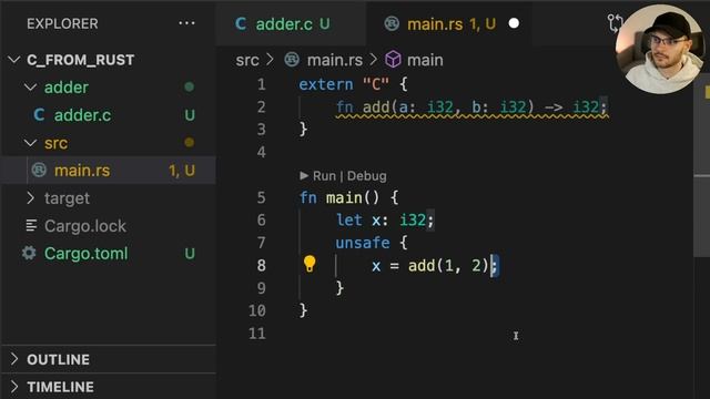 097. FFI C from Rust смотреть онлайн