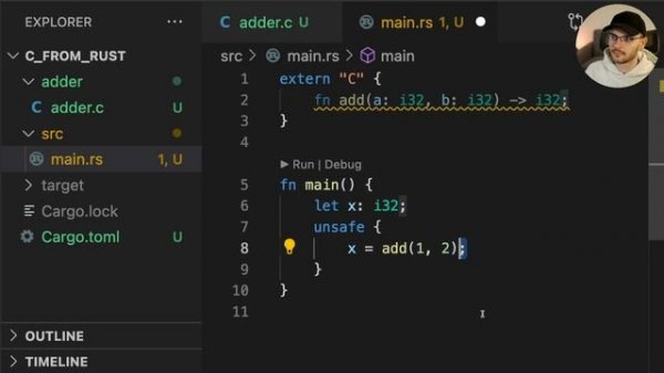 097. FFI C from Rust