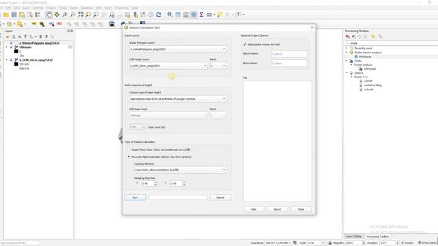 QGIS Volume Calculation Tool - Plugin Tutorial смотреть онлайн