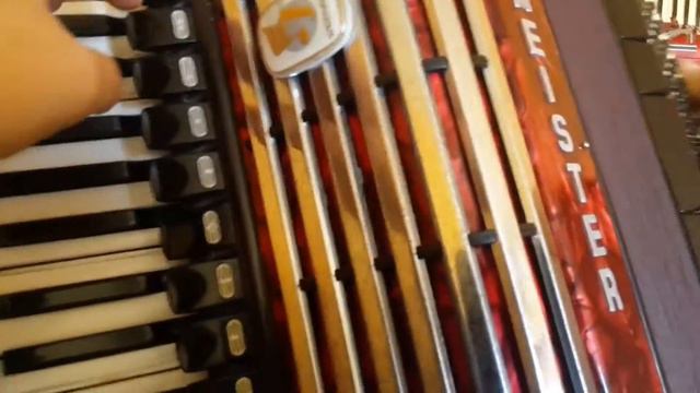 Weltmeister Consona 96 Bass Cassotto LMMH Accordion Akkordeon Fisarmonica + Case(2) смотреть онлайн