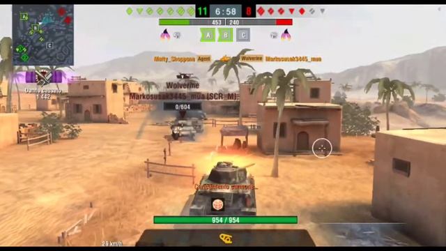 WoTB Burning Games | 10 kills with Agent смотреть онлайн