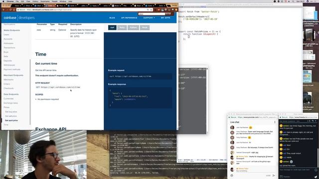 React Native cryptocurrency dataviz w/ Coinbase data смотреть онлайн