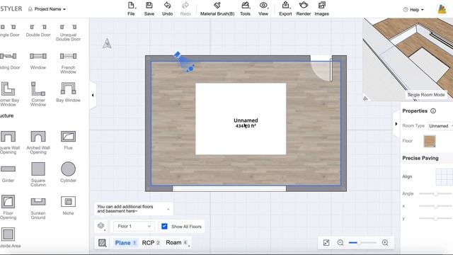 Homestyler Tutorial 10: How To Construct Multi Floors At One Click