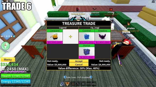 WHAT PEOPLE TRADE FOR LEOPARD IN BLOX FRUITS? ? | TRADING LEOPARD FRUIT IN BLOX FRUITS | ROBLOX смотреть онлайн