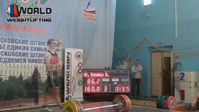 06-07.06.2015 (Youth-94.C+Jerk) Moscow Championship to 24 years смотреть онлайн