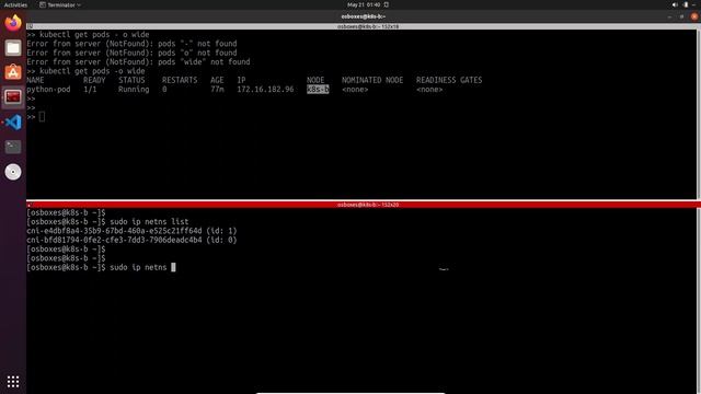 Debugging Pods using Namespaces (Hebrew) смотреть онлайн