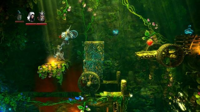 Кооперативное прохождение Trine 2 - Возвращение в сказку смотреть онлайн