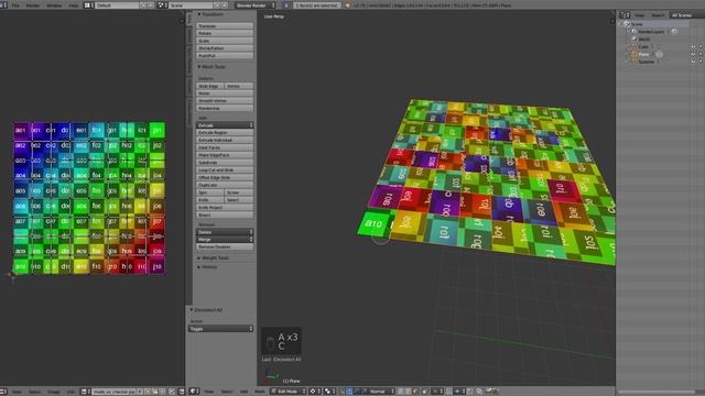 [Blender Add-on] Magic UV (v4.0) Tutorial - Copy/Paste UV - N to M copy/paste смотреть онлайн