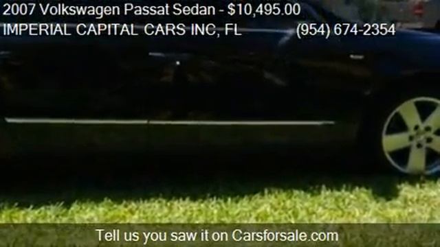 2007 Volkswagen Passat Sedan 2.0T/ Keyless entry/ Leather/ A смотреть онлайн