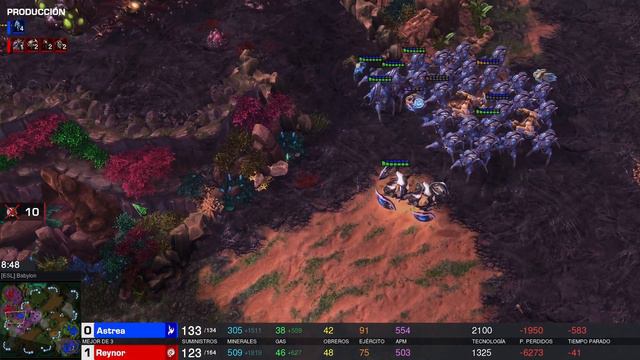 DOS POSIBLES CAMPEONES - Reynor vs Astrea Bo3 Grupo B Mundial Starcraft 2 смотреть онлайн