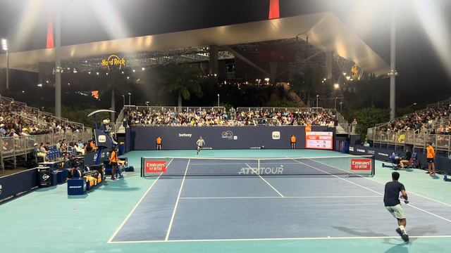 Gael Monfils vs Jordan Thompson- best points Miami Open 4K смотреть онлайн
