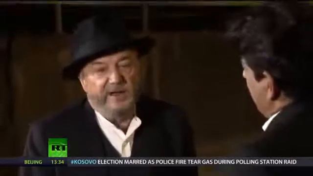 George Galloway on Parliament halting Syrian war - Russia Today - 4th November 2013 смотреть онлайн
