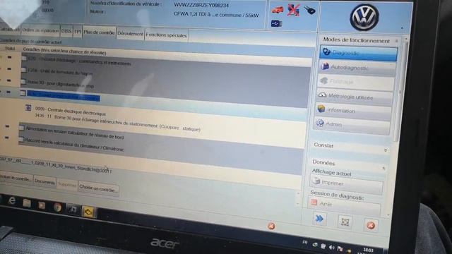 Odis vw comment faire le plan de contrôle sur un code défaut смотреть онлайн