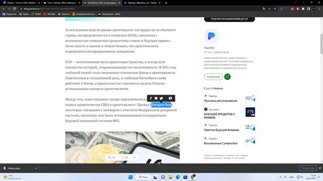 PARIBUS БЕЗОПАСНОСТЬ И ПУТЬ ПРОЕКТА смотреть онлайн