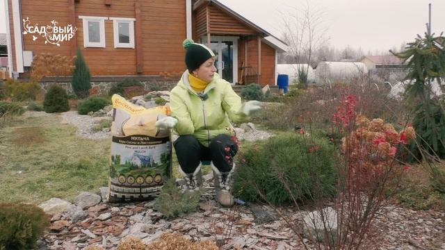 Декоративная кора сосны и лиственницы в дизайне сада. Украшение сада своими руками смотреть онлайн