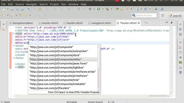 06 - JavaEE6, Primefaces Tutorial - Templates, CSS Layout смотреть онлайн
