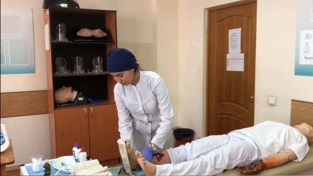 Видеоурок: Иммобилизация при переломе нижней конечности смотреть онлайн
