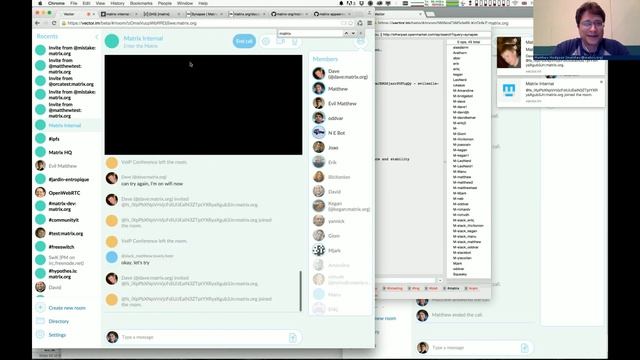 ClueCon Weekly - October 14, 2015 - Matthew Hodgson - Matrix.org смотреть онлайн