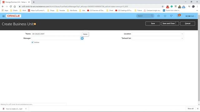 12. How to create a Business Unit & assign a Reference Data Set in Oracle HCM Cloud смотреть онлайн