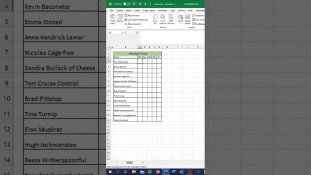 How to add checkboxes in Excel смотреть онлайн