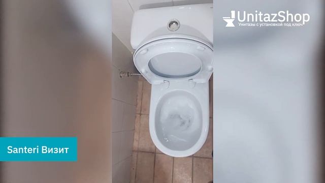 Смыв унитаза Santeri Визит от UnitazShop смотреть онлайн