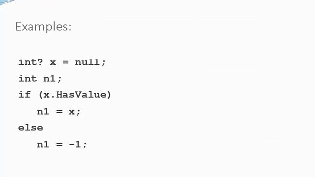 C# for Java Developers - Nullable смотреть онлайн