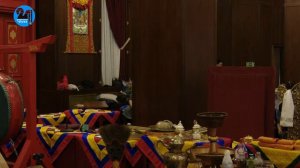 Онлайн трансляция ночного молебна, посвящённого празднованию Шагаа, из монастыря"Тубтен Шедруб Линг