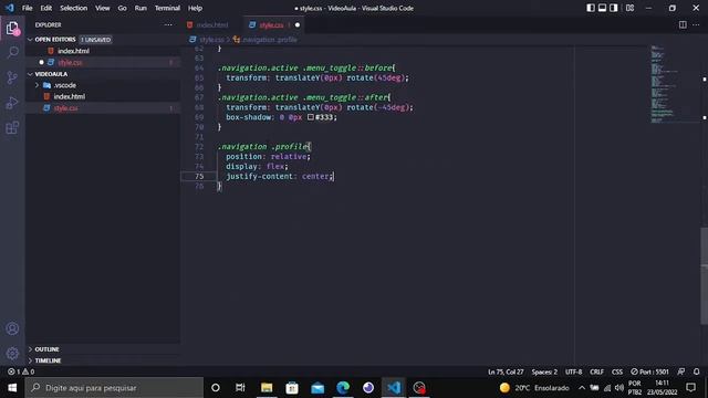 Criando Float Menu com html, css, JavaScript смотреть онлайн