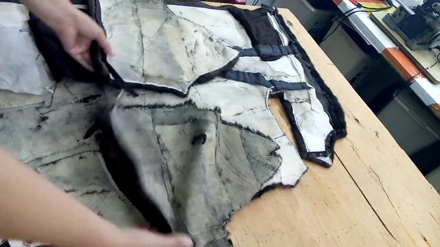 Ремонт шубы из меха норки после стирки?(3 видео) смотреть онлайн
