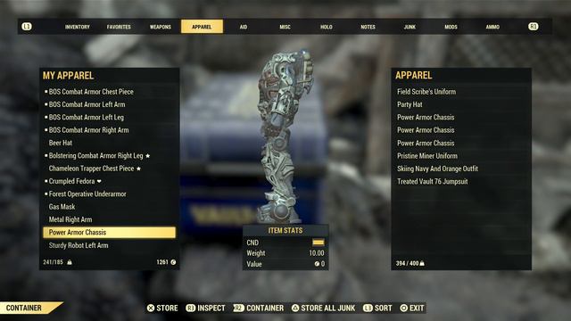 Fallout 76 Tutorial | Store Any Set Of Power Armor For Only 10lbs смотреть онлайн