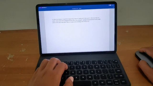 Microsoft Word On Huawei Matepad 11