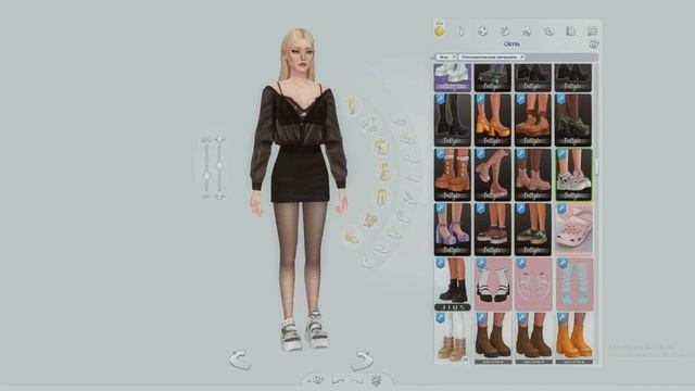 CAS|THE SIMS 4| Мои моды для CAS