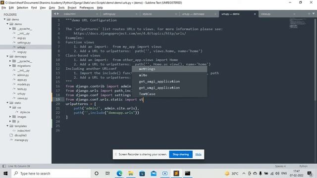 Day 4 - Static Files in Django - Shanimz Academy смотреть онлайн