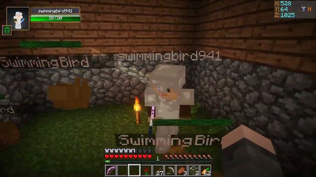 Minecraft Zoo Keepers - 08 SwimmingBird Easter Surprise! - Shaders Dragon Mounts Mo' Creatures смотреть онлайн