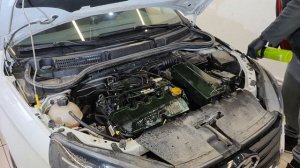 LADA VESTA безопасная мойка двигателя