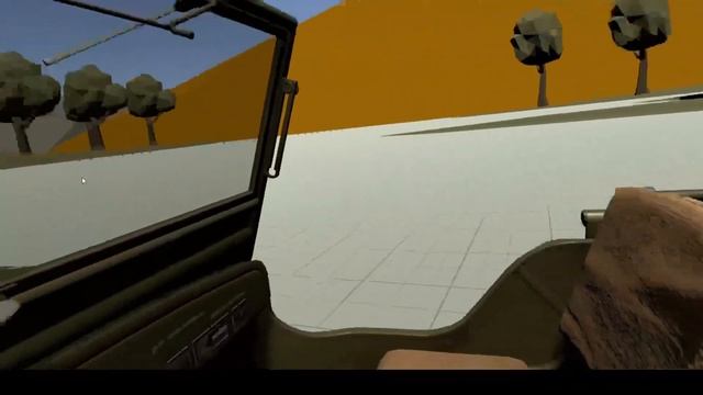 Test Driving A WW2 Willys Jeep In VR