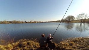 ЛОВЛЯ КРУПНОЙ УКЛЕЙКИ НА ПОПЛАВОК. Рыбалка на водохранилище в мае. Маховая удочка весной.
