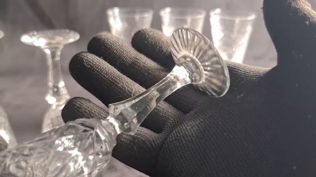 Рюмки ХРУСТАЛЬ СССР, Набор 6 шт смотреть онлайн