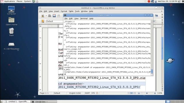 Installing Ralink RT5390 wireless card drivers on Debian or Ubuntu смотреть онлайн
