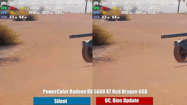 World of Tanks: PowerColor Radeon RX 5600 XT Red Dragon 6GB смотреть онлайн