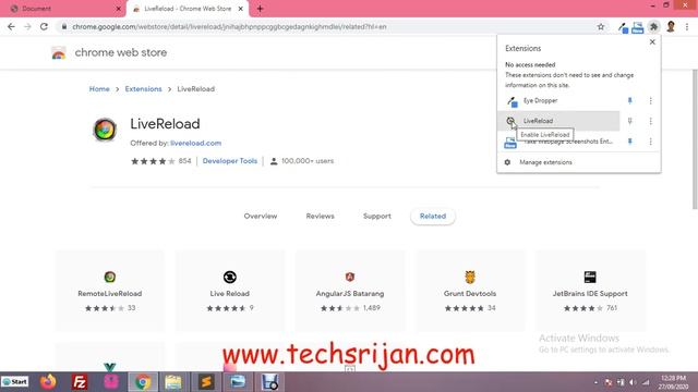 How to auto refresh your Web Browser on file save in Sublime Text using Live Reload Package смотреть онлайн
