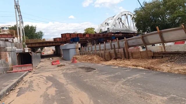 Серп и Молот. Строительство МЦД4. 01.07.2023 г. смотреть онлайн